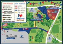 Map of Activities at I Heart America
